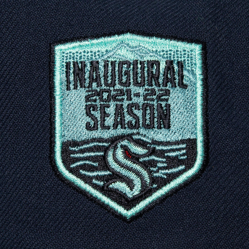 NHL 2 TONE SIDE PATCH SNAPBACK KRAKEN Navy 6HSSLR22462-SKRNAVY - Image 2 NHL 2 TONE SIDE PATCH SNAPBACK KRAKEN Navy 6HSSLR22462-SKRNAVY - Image 2