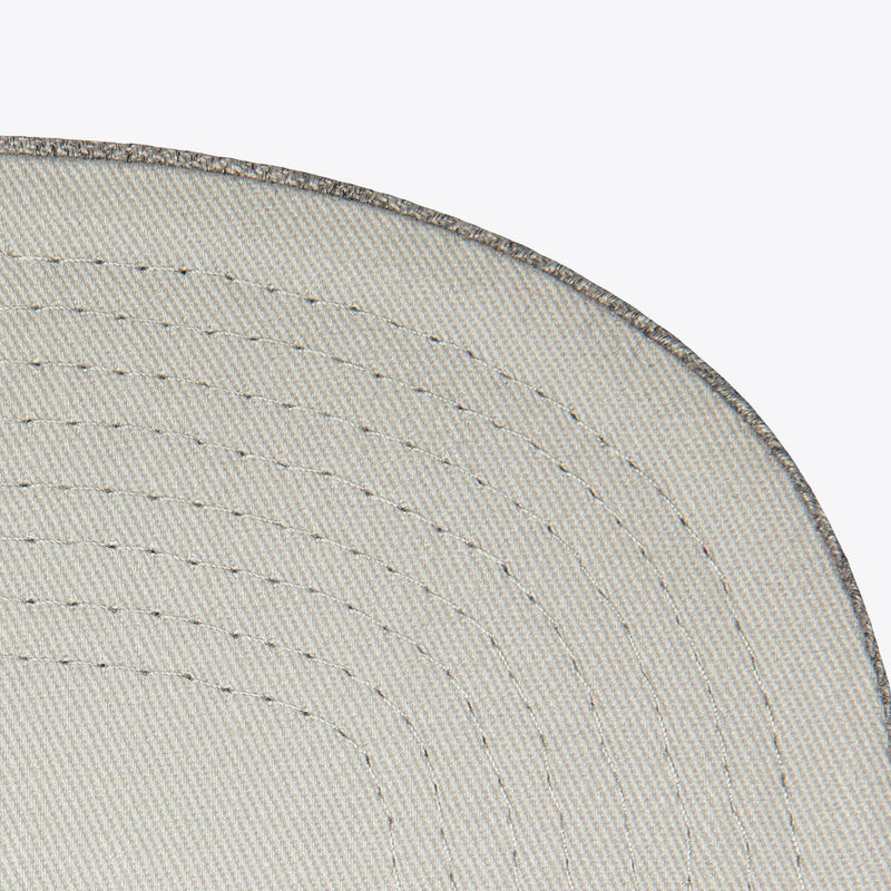 BRANDED HI DENSITY SNAPBACK - Grey Heather - Image 3 BRANDED HI DENSITY SNAPBACK - Grey Heather - Image 3