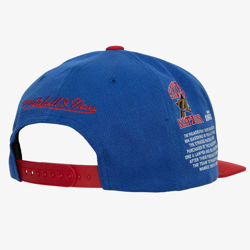 NBA TEAM ORIGINS SNAPBACK HWC 76ERS - Blue - Image 2 NBA TEAM ORIGINS SNAPBACK HWC 76ERS - Blue - Image 2