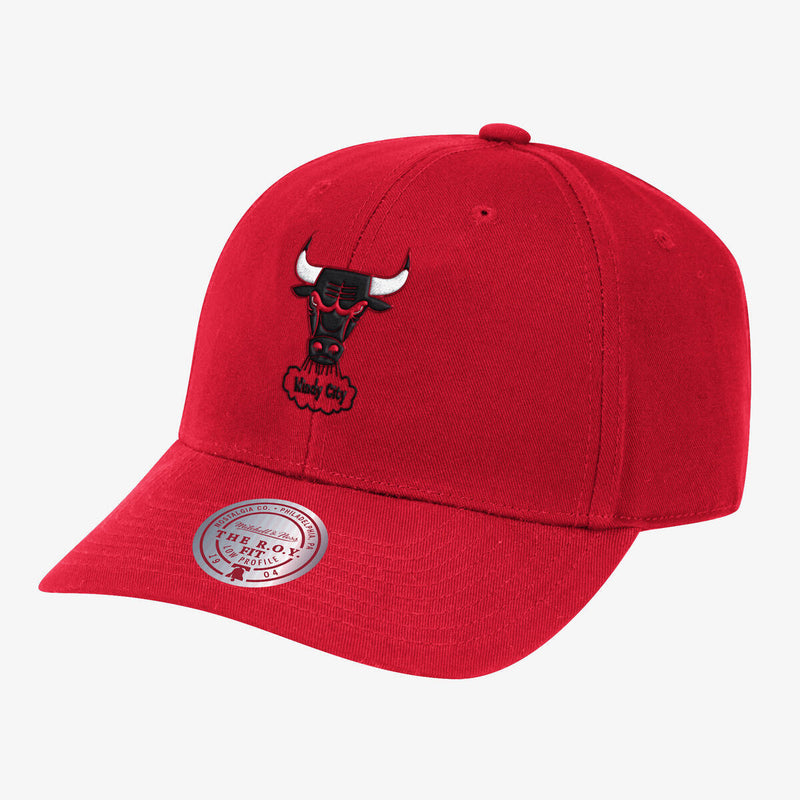 NBA PRIME ROY VELCRO STRAPBACK HWC BULLS - Red NBA PRIME ROY VELCRO STRAPBACK HWC BULLS - Red