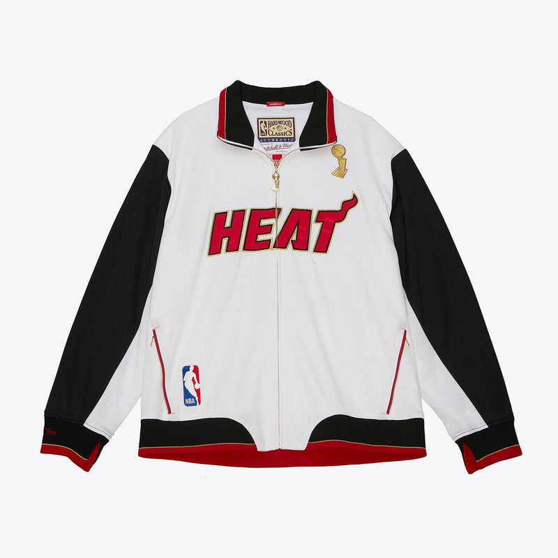NBA CHAMPIONSHIP JACKET HEAT 2012 White AFZJ4937-MHE12PPPWHIT - Image 1 NBA CHAMPIONSHIP JACKET HEAT 2012 White AFZJ4937-MHE12PPPWHIT - Image 1