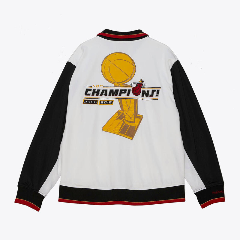 NBA CHAMPIONSHIP JACKET HEAT 2012 White AFZJ4937-MHE12PPPWHIT - Image 2 NBA CHAMPIONSHIP JACKET HEAT 2012 White AFZJ4937-MHE12PPPWHIT - Image 2
