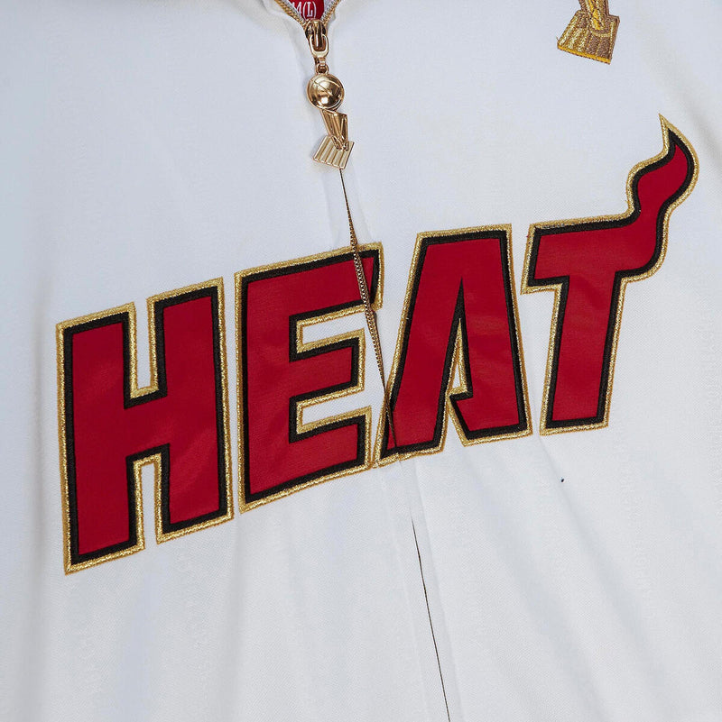 NBA CHAMPIONSHIP JACKET HEAT 2012 White AFZJ4937-MHE12PPPWHIT - Image 3 NBA CHAMPIONSHIP JACKET HEAT 2012 White AFZJ4937-MHE12PPPWHIT - Image 3