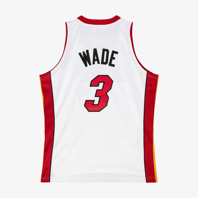 NBA FINALS JERSEY HEAT 2005 DWYANE WADE - White - Image 2 NBA FINALS JERSEY HEAT 2005 DWYANE WADE - White - Image 2