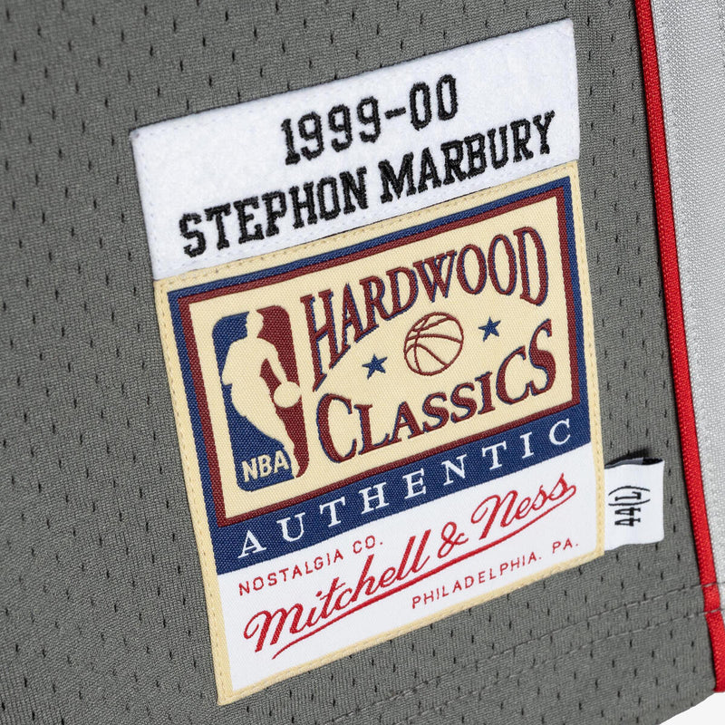 NBA ALT. JERSEY NETS 1999 STEPHON MARBURY - Pewter Grey - Image 4 NBA ALT. JERSEY NETS 1999 STEPHON MARBURY - Pewter Grey - Image 4