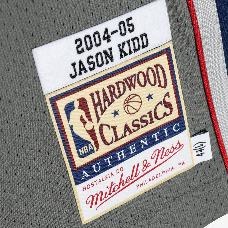 NBA ALT. JERSEY NETS 2004 JASON KIDD - Pewter Grey - Image 4 NBA ALT. JERSEY NETS 2004 JASON KIDD - Pewter Grey - Image 4
