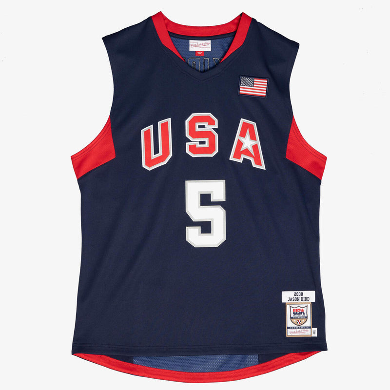 NBA DARK JERSEY USA 2008 JASON KIDD - Image 1 NBA DARK JERSEY USA 2008 JASON KIDD - Image 1