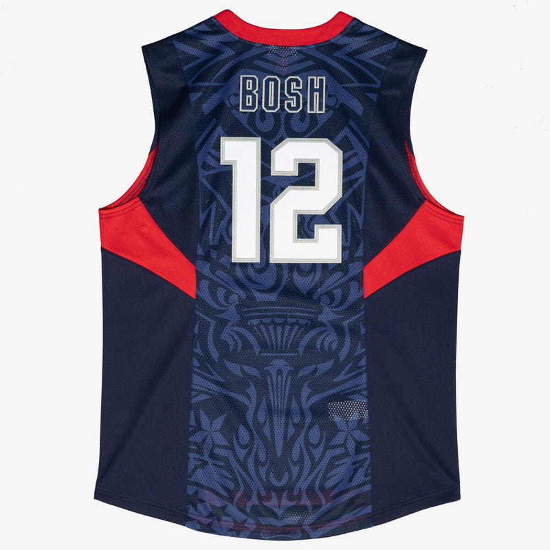 NBA DARK JERSEY USA 2008 CHRIS BOSH - Navy - Image 2 NBA DARK JERSEY USA 2008 CHRIS BOSH - Navy - Image 2