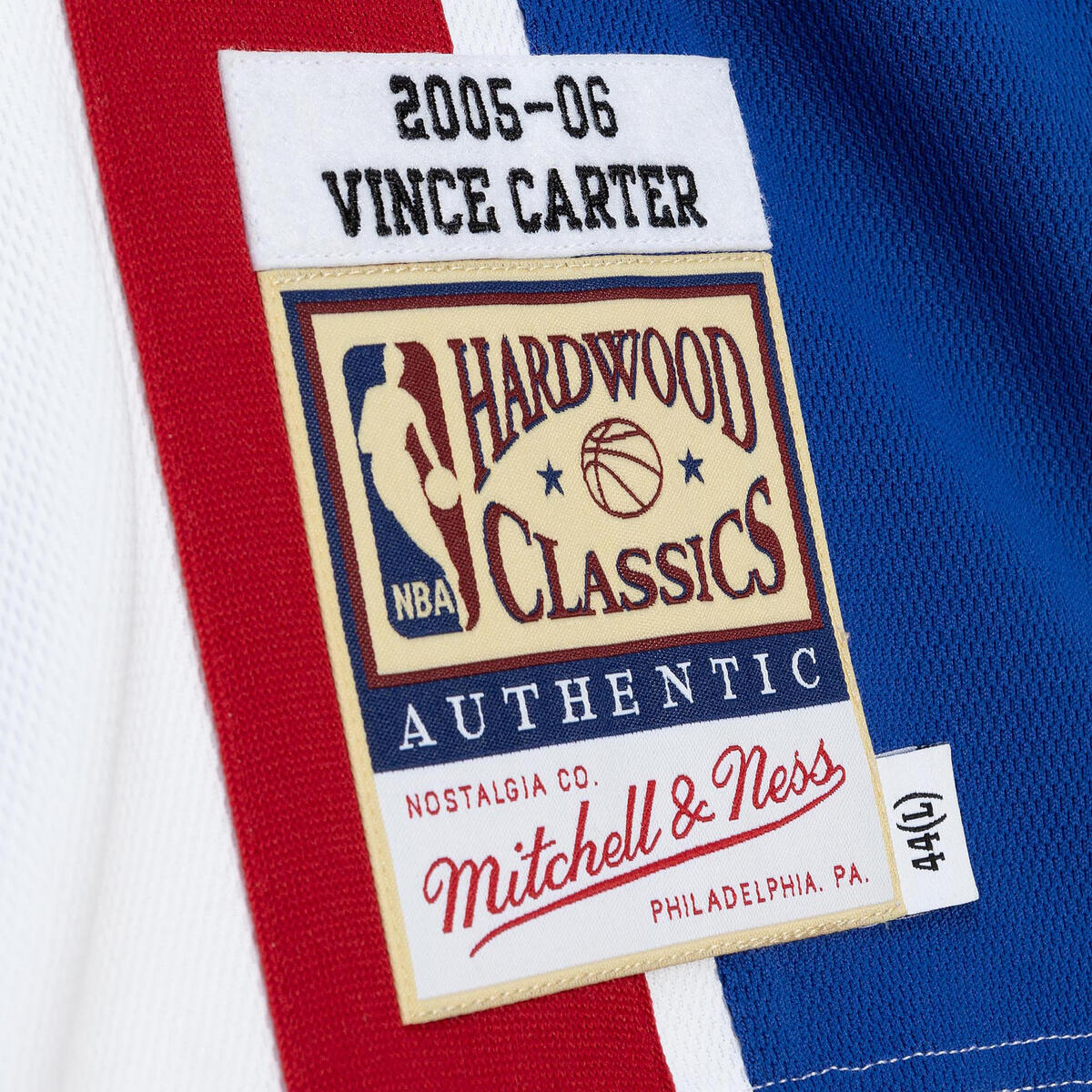 NBA ALTERNATE JERSEY NETS 2005 VINCE CARTER - White - Image 4