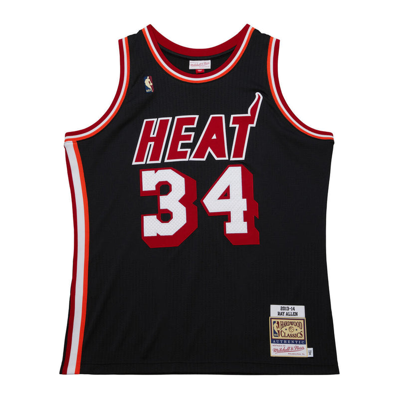 NBA DARK HWC JERSEY HEAT 2013 RAY ALLEN - Black - Image 1 NBA DARK HWC JERSEY HEAT 2013 RAY ALLEN - Black - Image 1