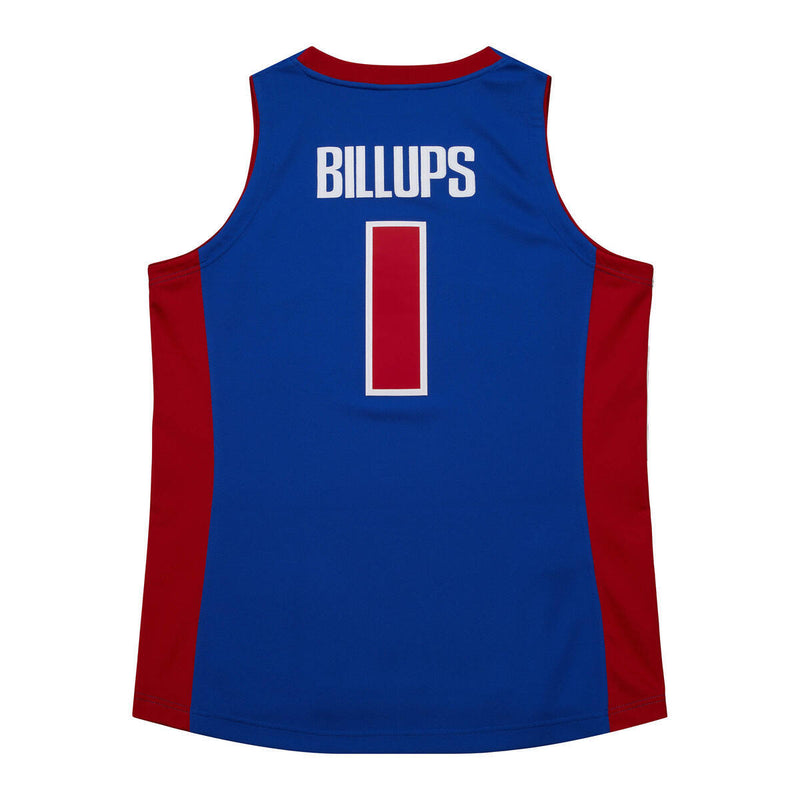 NBA DARK FINALS JERSEY PISTONS 2003 CHAUNCEY BILLUPS - Royal - Image 2 NBA DARK FINALS JERSEY PISTONS 2003 CHAUNCEY BILLUPS - Royal - Image 2