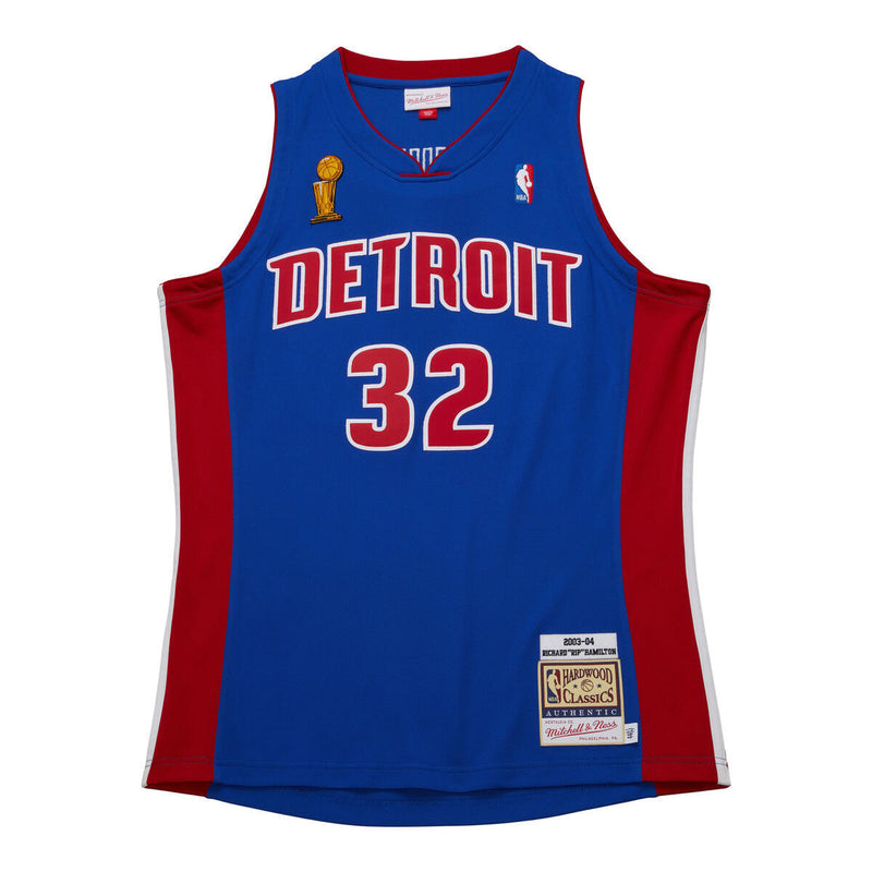 NBA DARK FINALS JERSEY PISTONS 2003 RICHARD HAMILTON - Royal - Image 1 NBA DARK FINALS JERSEY PISTONS 2003 RICHARD HAMILTON - Royal - Image 1