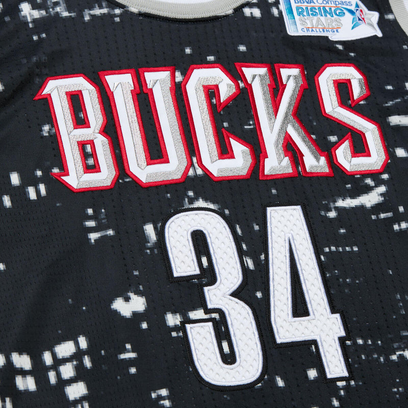 NBA WORLD RISING STARS JERSEY ALL-STAR 2015 GIANNIS ANTETOKOUNMPO Black-White AJY46506-ASG15GANBKWH - Image 4 NBA WORLD RISING STARS JERSEY ALL-STAR 2015 GIANNIS ANTETOKOUNMPO Black-White AJY46506-ASG15GANBKWH - Image 4