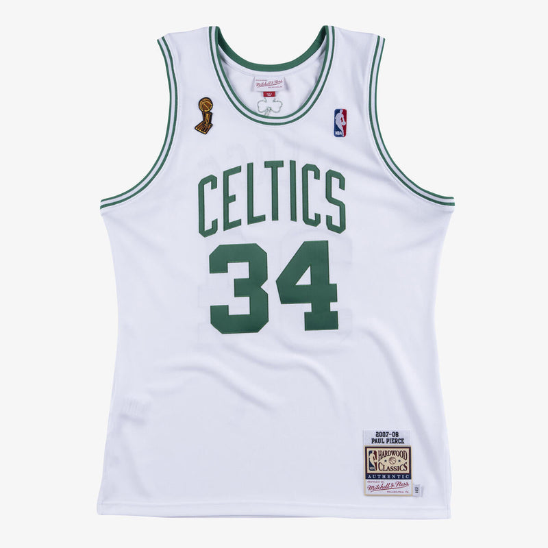 NBA AUTHENTIC JERSEY CELTICS 07-08 PAUL PIERCE - White - Image 1 NBA AUTHENTIC JERSEY CELTICS 07-08 PAUL PIERCE - White - Image 1