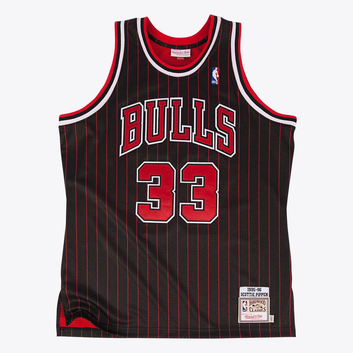 NBA AUTHENTIC JERSEY BULLS 1995 SCOTTIE PIPPEN - Black - Image 1