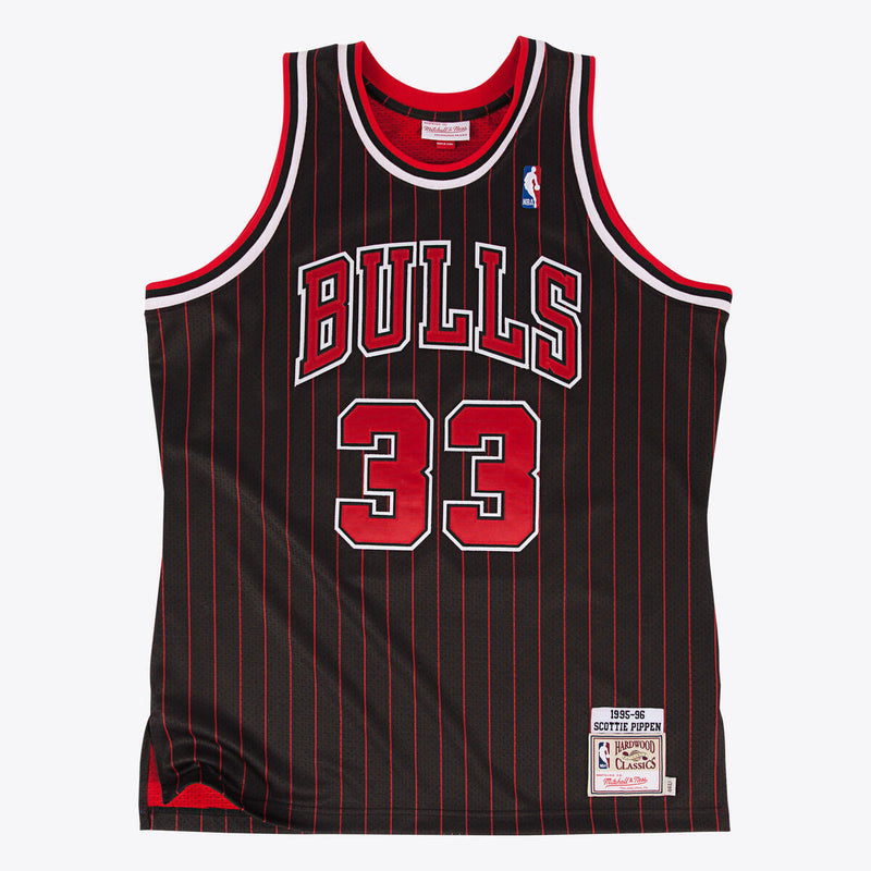 NBA AUTHENTIC JERSEY BULLS 1995 SCOTTIE PIPPEN - Black - Image 1 NBA AUTHENTIC JERSEY BULLS 1995 SCOTTIE PIPPEN - Black - Image 1