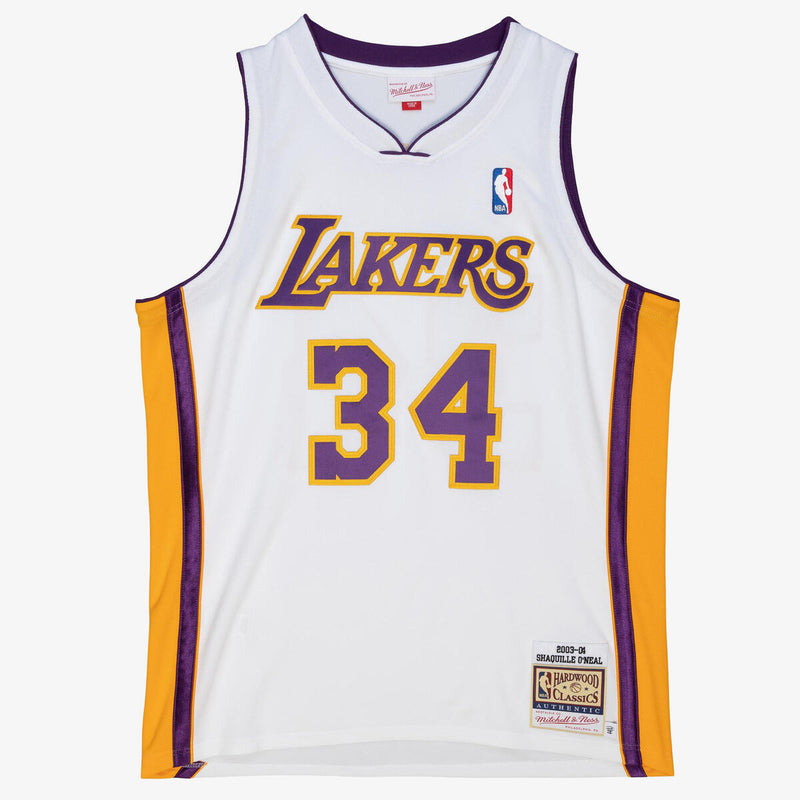 NBA AUTHENTIC JERSEY LAKERS 2004 SHAQUILLE O'NEAL - White - Image 1 NBA AUTHENTIC JERSEY LAKERS 2004 SHAQUILLE O'NEAL - White - Image 1
