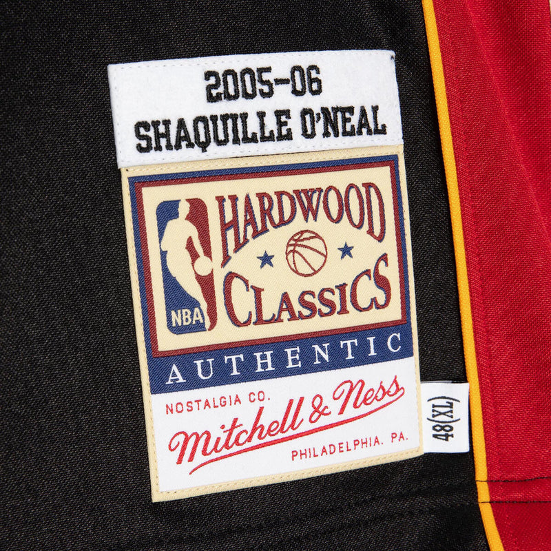 NBA AUTHENTIC ROAD FINALS JERSEY HEAT 2006 SHAQUILLE O'NEAL - Black - Image 4 NBA AUTHENTIC ROAD FINALS JERSEY HEAT 2006 SHAQUILLE O'NEAL - Black - Image 4