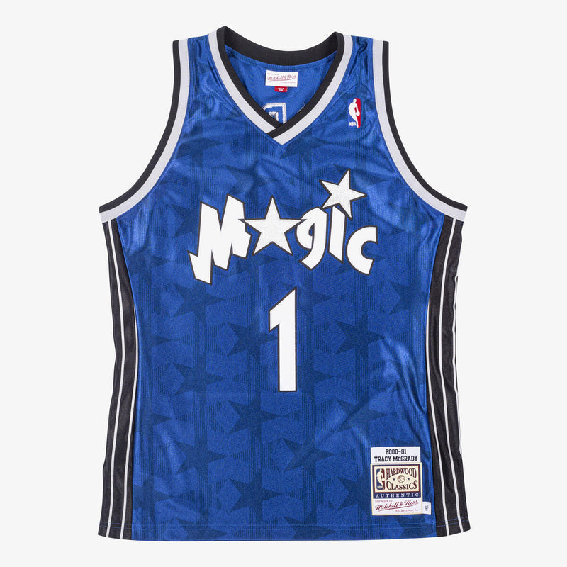 NBA AUTHENTIC ROAD JERSEY MAGIC 00-01 TRACY MCGRADY - Royal - Image 1 NBA AUTHENTIC ROAD JERSEY MAGIC 00-01 TRACY MCGRADY - Royal - Image 1