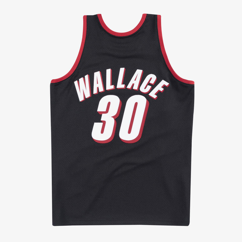 NBA AUTHENTIC ROAD JERSEY TRAIL BLAZERS 1999 RASHEED WALLACE - Black - Image 2 NBA AUTHENTIC ROAD JERSEY TRAIL BLAZERS 1999 RASHEED WALLACE - Black - Image 2