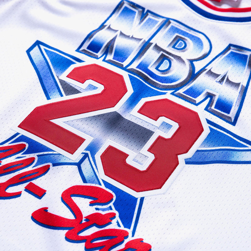 NBA ALL-STAR EAST JERSEY 1991 MICHAEL JORDAN - White - Image 5 NBA ALL-STAR EAST JERSEY 1991 MICHAEL JORDAN - White - Image 5