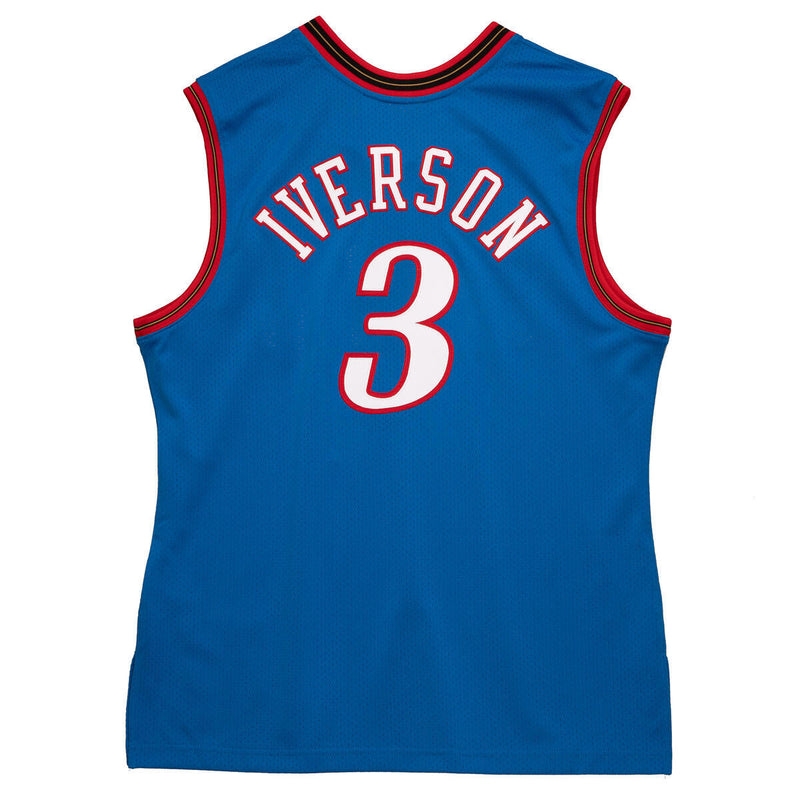 NBA AUTHENTIC ALTERNATE JERSEY 76ERS 1999 ALLEN IVERSON - Royal - Image 2 NBA AUTHENTIC ALTERNATE JERSEY 76ERS 1999 ALLEN IVERSON - Royal - Image 2