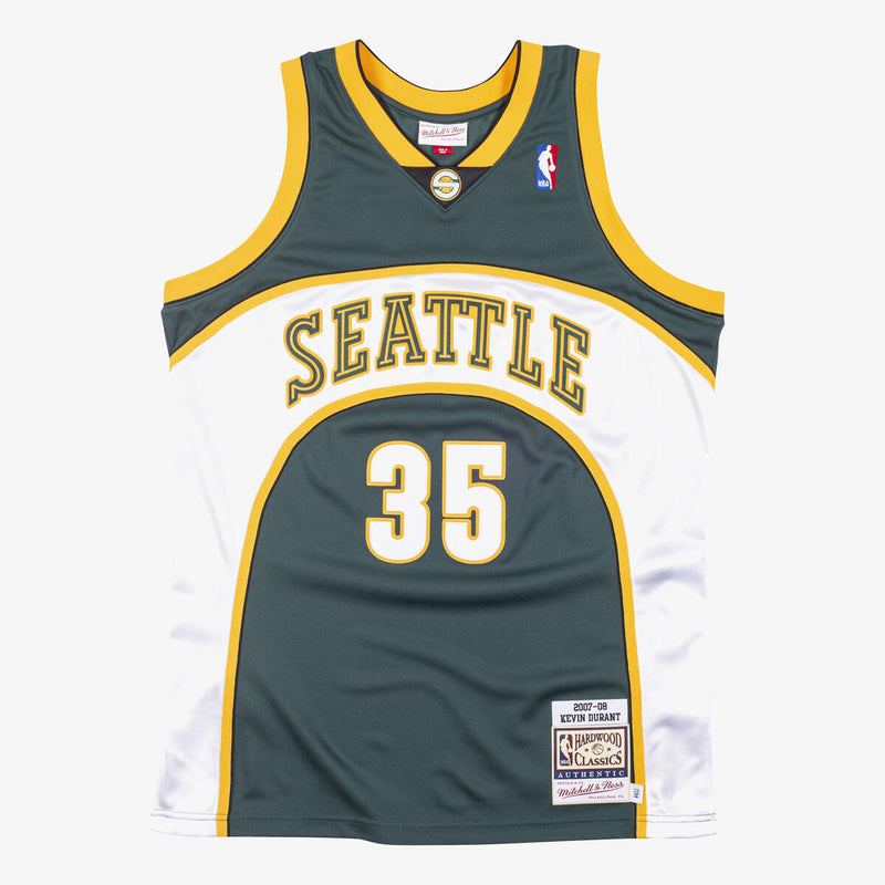 NBA AUTHENTIC ROAD JERSEY SUPERSONICS 2007 KEVIN DURANT - Dark Green - Image 1 NBA AUTHENTIC ROAD JERSEY SUPERSONICS 2007 KEVIN DURANT - Dark Green - Image 1