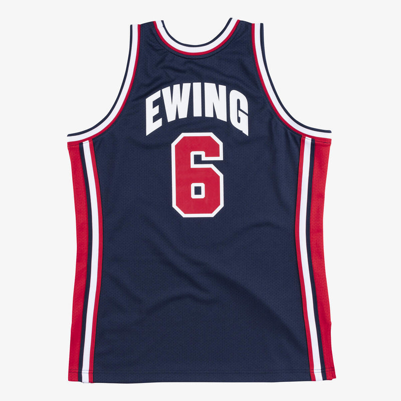 NBA AUTHENTIC JERSEY TEAM USA 1992 PATRICK EWING - Navy - Image 2 NBA AUTHENTIC JERSEY TEAM USA 1992 PATRICK EWING - Navy - Image 2