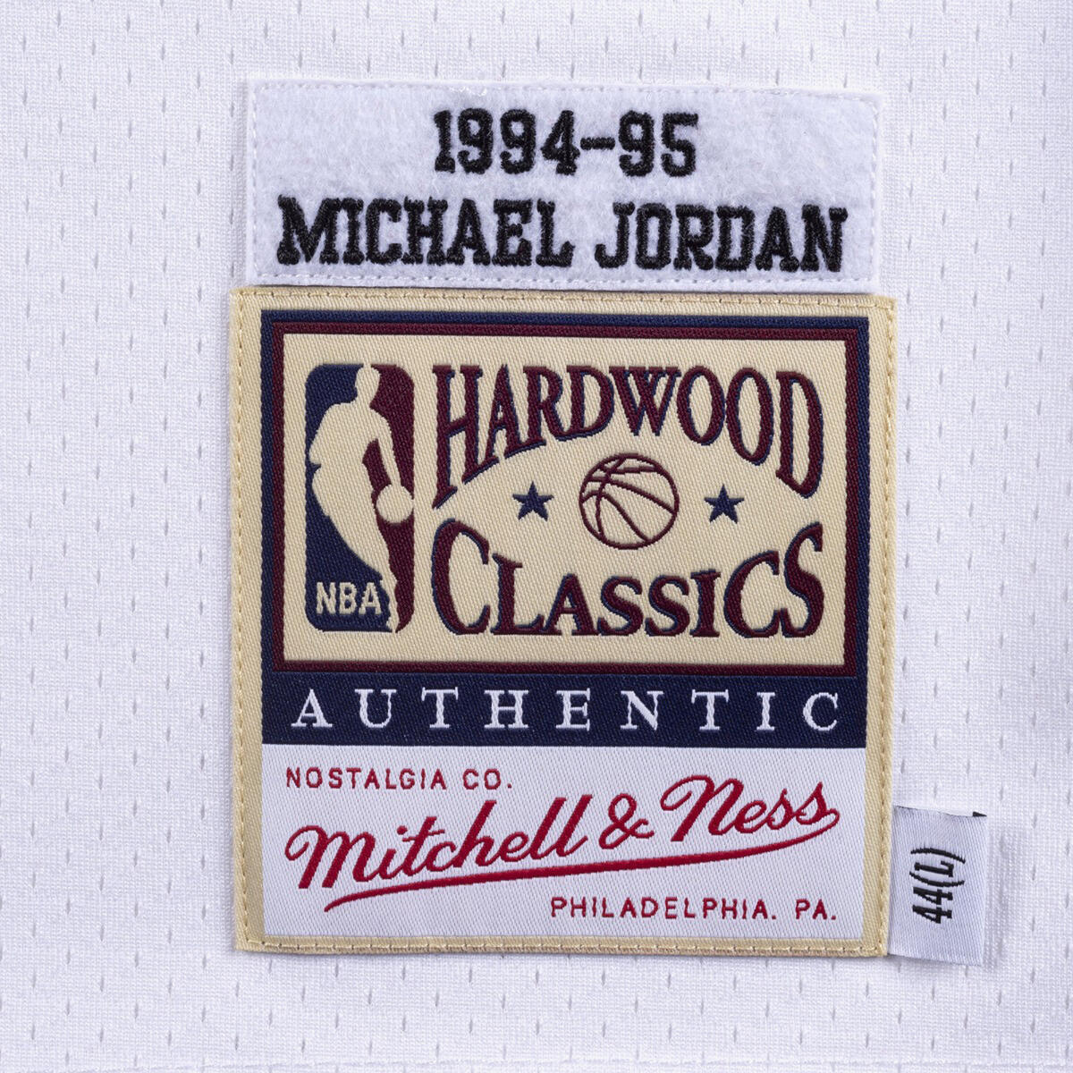 NBA AUTHENTIC JERSEY BULLS 1994 MICHAEL JORDAN - White - Image 3