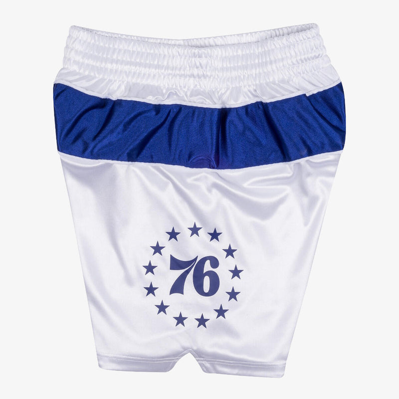 NBA AUTHENTIC SHORTS 76ERS 03 - White - Image 2 NBA AUTHENTIC SHORTS 76ERS 03 - White - Image 2