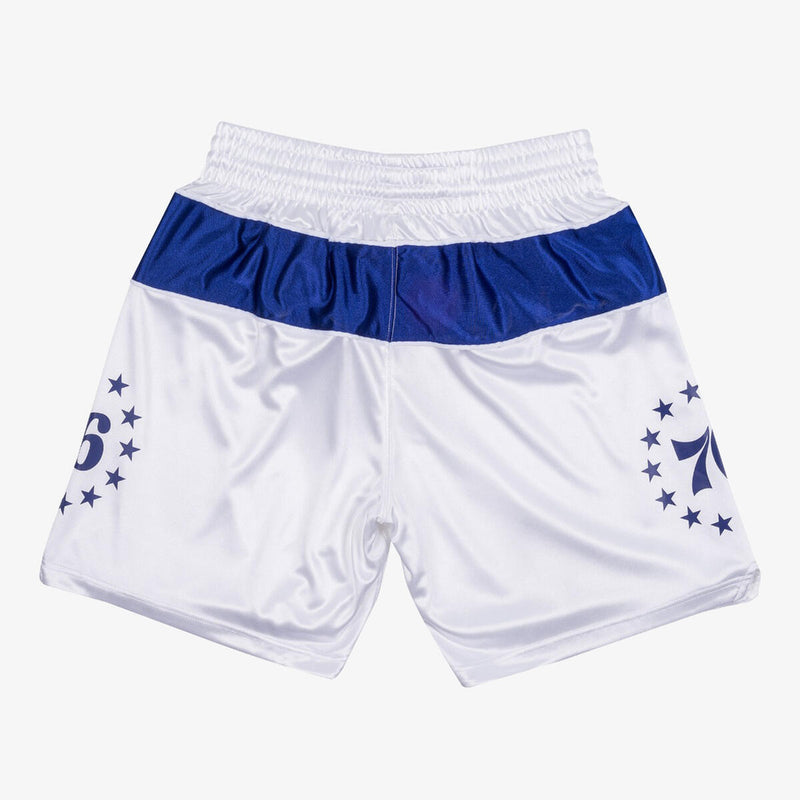 NBA AUTHENTIC SHORTS 76ERS 03 - White - Image 3 NBA AUTHENTIC SHORTS 76ERS 03 - White - Image 3