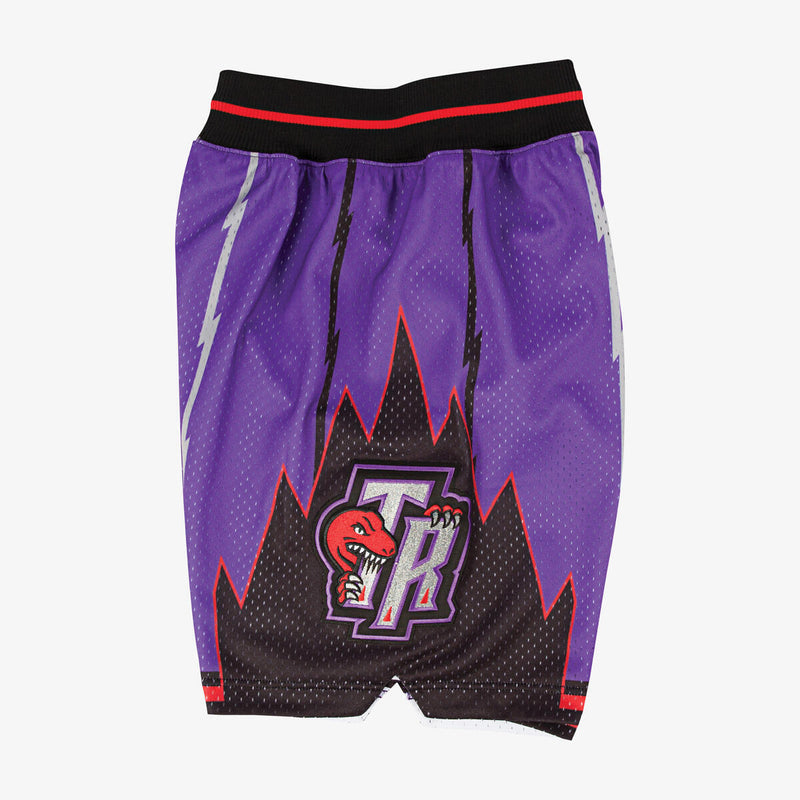 NBA AUTHENTIC ROAD SHORTS RAPTORS 98-99 - Purple - Image 3 NBA AUTHENTIC ROAD SHORTS RAPTORS 98-99 - Purple - Image 3