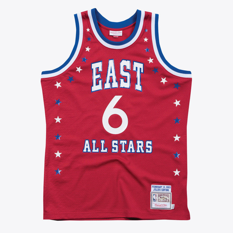 1983 ALL-STAR EAST AUTHENTIC JERSEY - Red - Image 1 1983 ALL-STAR EAST AUTHENTIC JERSEY - Red - Image 1