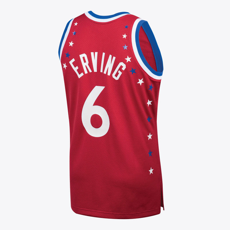 1983 ALL-STAR EAST AUTHENTIC JERSEY - Red - Image 3 1983 ALL-STAR EAST AUTHENTIC JERSEY - Red - Image 3