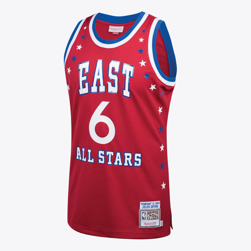 1983 ALL-STAR EAST AUTHENTIC JERSEY - Red - Image 4 1983 ALL-STAR EAST AUTHENTIC JERSEY - Red - Image 4