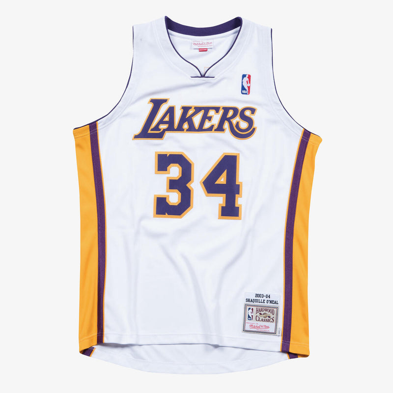 2004 LAKERS ALTERNATE JERSEY - White - Image 1 2004 LAKERS ALTERNATE JERSEY - White - Image 1