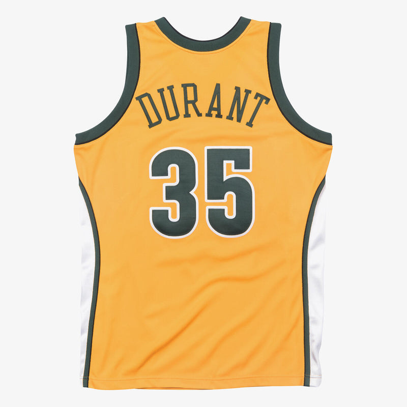 NBA AUTHENTIC JERSEY SUPERSONICS KEVIN DURANT - Gold - Image 2 NBA AUTHENTIC JERSEY SUPERSONICS KEVIN DURANT - Gold - Image 2