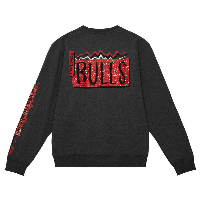 NBA BORN AND BRED CREW BULLS - Dark Grey - Image 2 NBA BORN AND BRED CREW BULLS - Dark Grey - Image 2