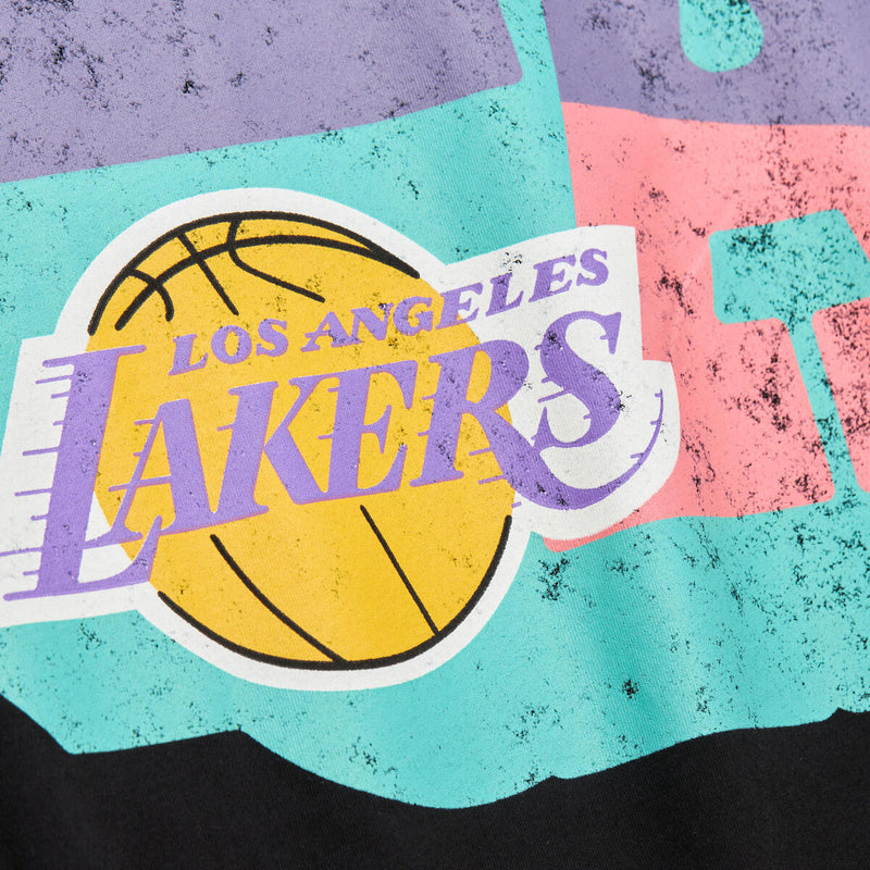 NBA STATESIDE PASTEL WOMEN'S SS TEE LAKERS - Black - Image 3 NBA STATESIDE PASTEL WOMEN'S SS TEE LAKERS - Black - Image 3
