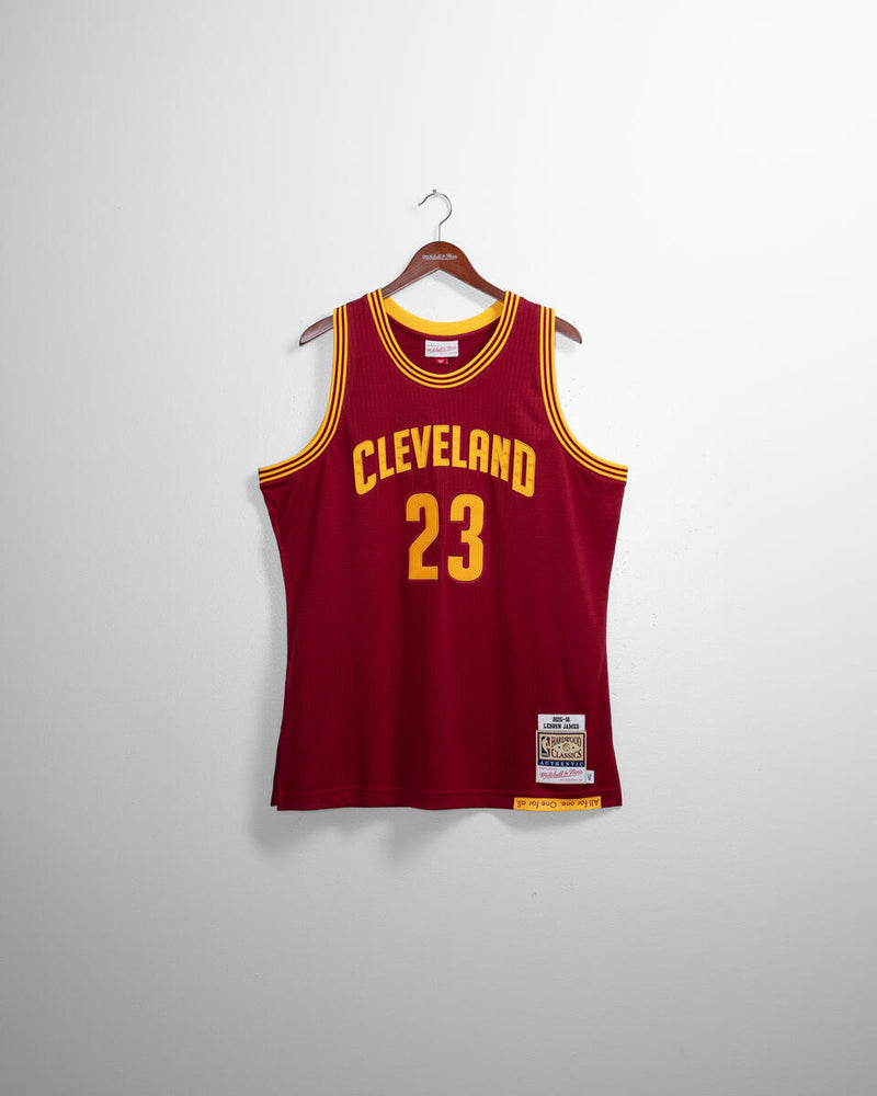 NBA DARK JERSEY CAVALIERS 2015 LEBRON JAMES BURGUNDY JY10834-CCABRGY - Image 1 NBA DARK JERSEY CAVALIERS 2015 LEBRON JAMES BURGUNDY JY10834-CCABRGY - Image 1
