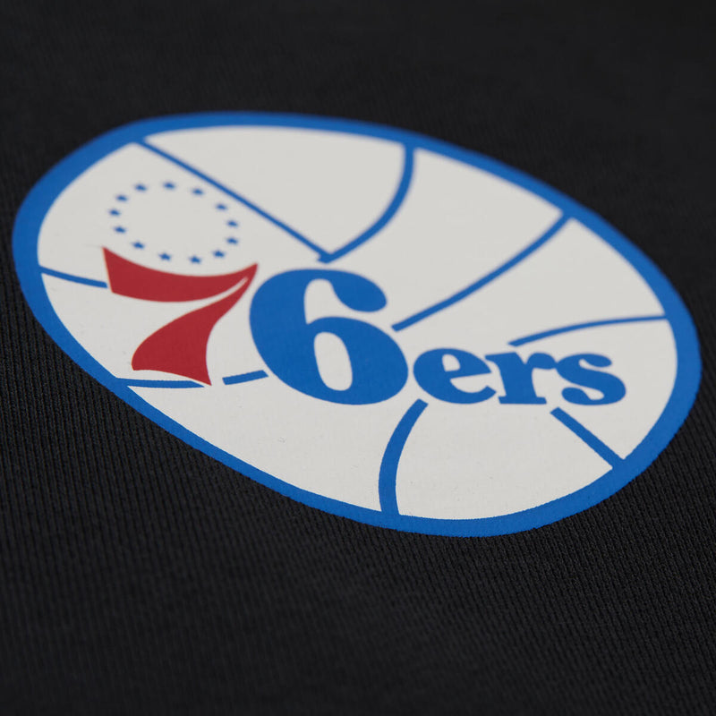 NBA OVERSWEEP CREWNECK SWEATER 76ERS Black FC10089-P76BLCK - Image 2 NBA OVERSWEEP CREWNECK SWEATER 76ERS Black FC10089-P76BLCK - Image 2