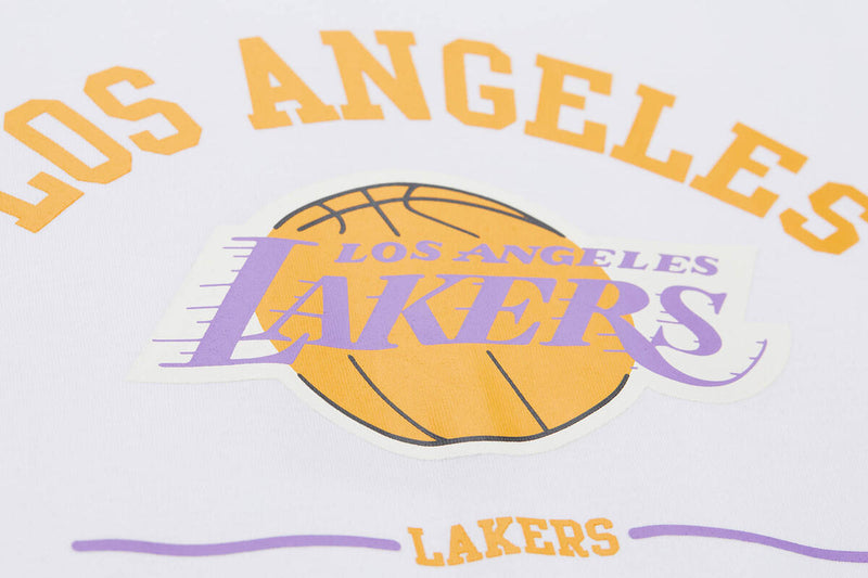 NBA GRAPHIC SS HOOD TEE LAKERS White FC10112-LALWHIT - Image 3 NBA GRAPHIC SS HOOD TEE LAKERS White FC10112-LALWHIT - Image 3