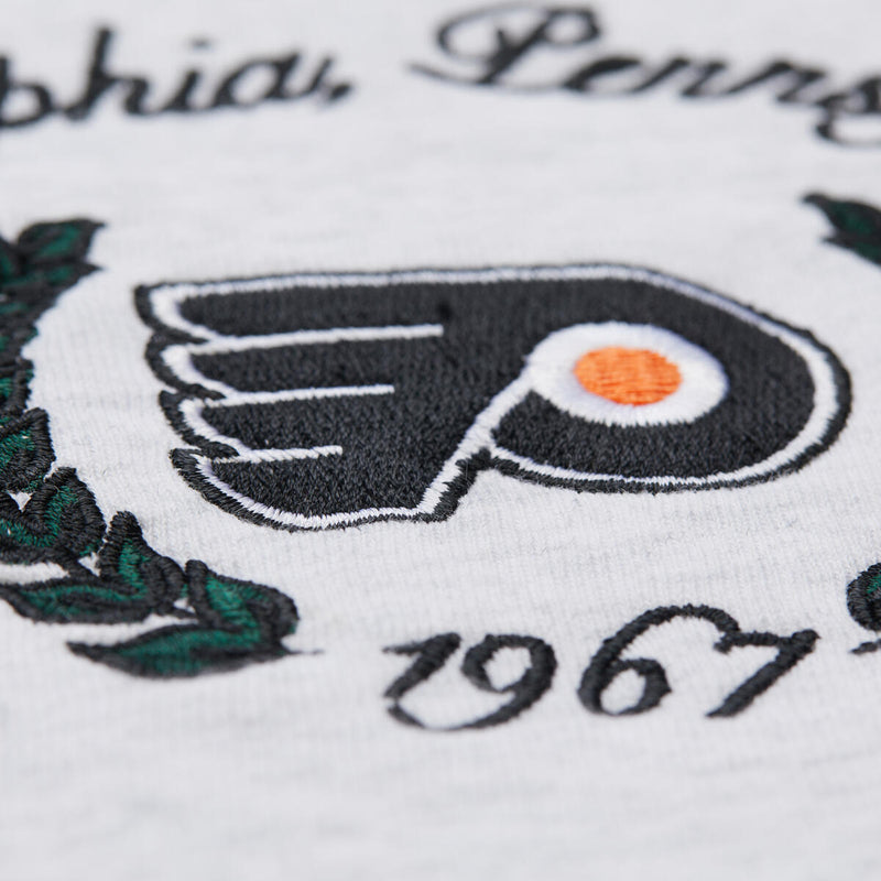 NHL WOMEN'S CROP FLEECE TOGGLE CREW FLYERS - Image 4 NHL WOMEN'S CROP FLEECE TOGGLE CREW FLYERS - Image 4