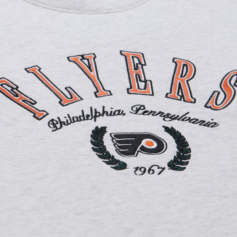 NHL WOMEN'S CROP FLEECE TOGGLE CREW FLYERS - Image 5 NHL WOMEN'S CROP FLEECE TOGGLE CREW FLYERS - Image 5