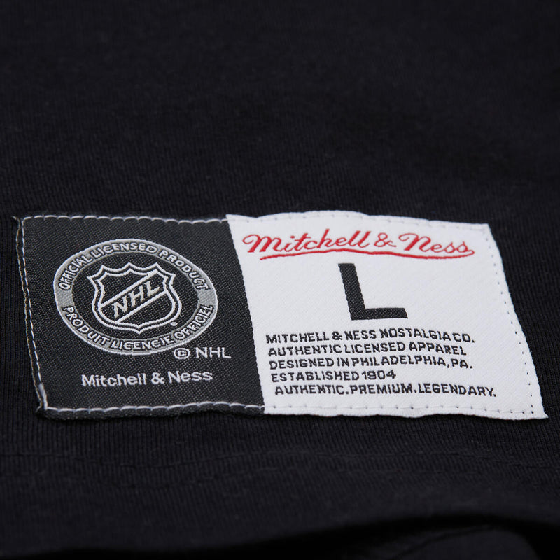 NHL DOUBLE HIT SS POCKET TEE CURRENT LOGO FLYERS - Black - Image 4 NHL DOUBLE HIT SS POCKET TEE CURRENT LOGO FLYERS - Black - Image 4