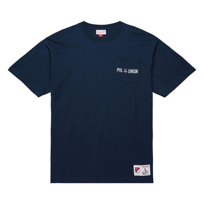 MLS DOUBLE HIT SS POCKET TEE CURRENT LOGO UNION - Image 1