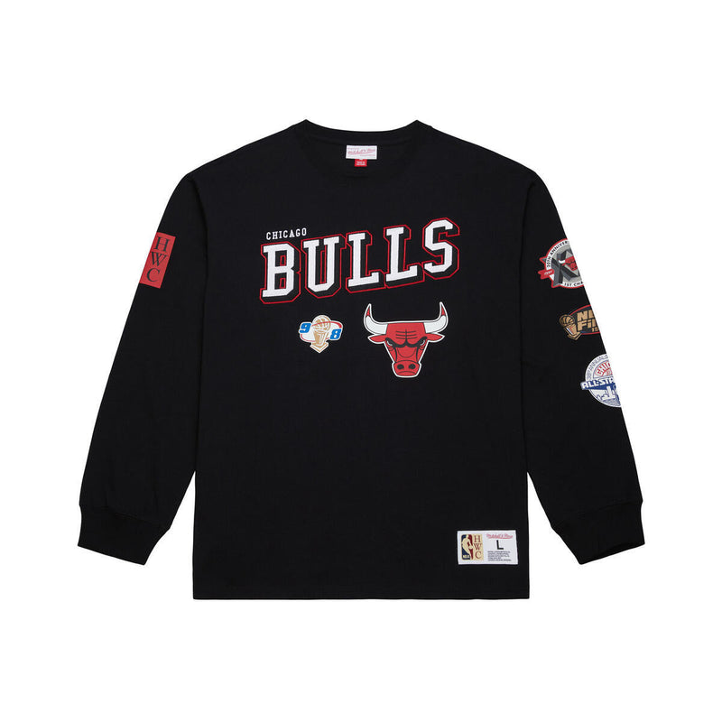NBA TRAINING CAMP LS TEE CHICAGO BULLS - Image 1 NBA TRAINING CAMP LS TEE CHICAGO BULLS - Image 1