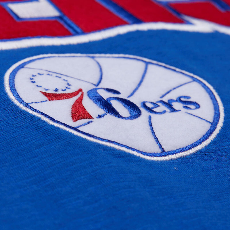 NBA LEGENDARY SLUB SS TEE VINTAGE LOGO 76ERS Royal FC11145-P76ROYA - Image 2 NBA LEGENDARY SLUB SS TEE VINTAGE LOGO 76ERS Royal FC11145-P76ROYA - Image 2