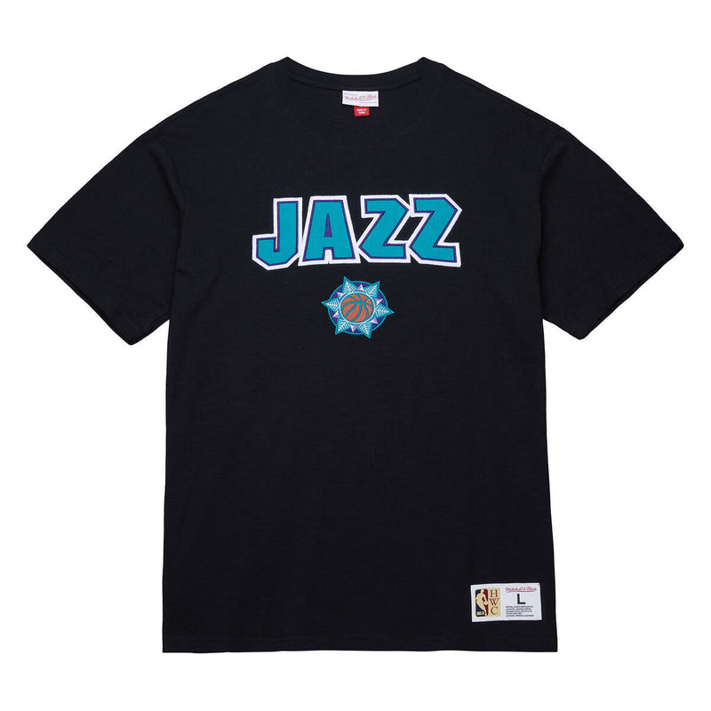 NBA LEGENDARY SLUB SS TEE UTAH JAZZ - Black - Image 1 NBA LEGENDARY SLUB SS TEE UTAH JAZZ - Black - Image 1