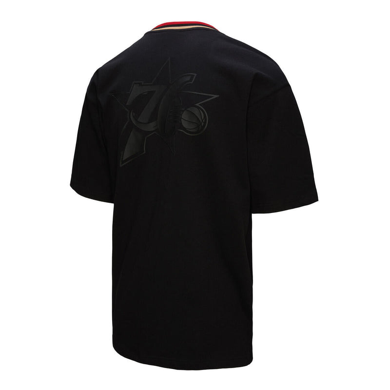NBA PLAYMAKER SS TEE PHILADELPHIA 76ERS - Black - Image 6 NBA PLAYMAKER SS TEE PHILADELPHIA 76ERS - Black - Image 6